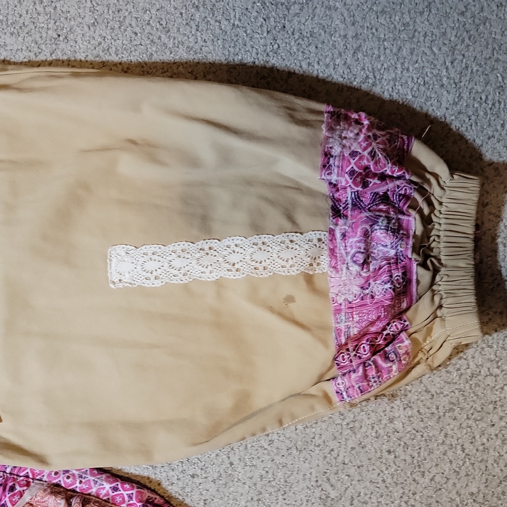 POL Vibrant Pink Patchwork Pants - image 5